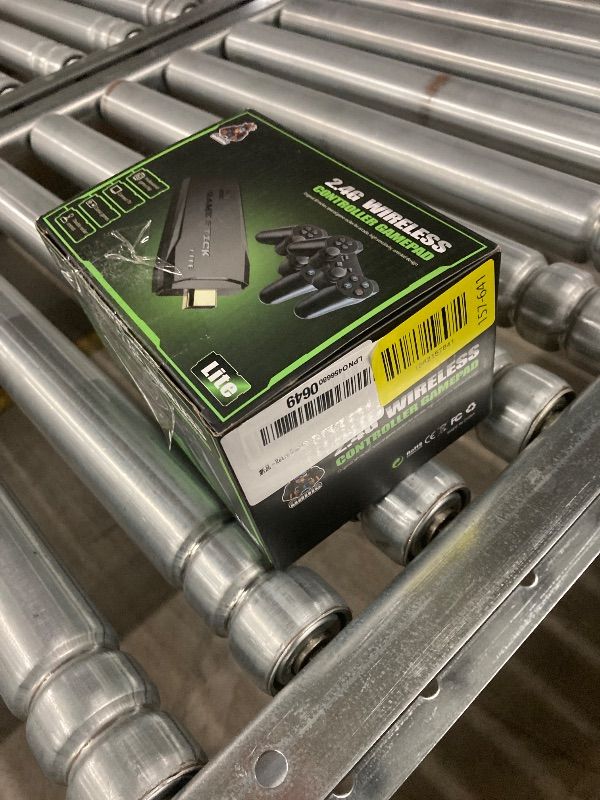 Photo 1 of ***USED -NON-FUNCTIONAL SELLING AS IS ***Retro Game Console 20000+ Games,64GB,4k Definition, Game Stick with Built-in 9 Emulators & Dual 2.4G Controllers, Plug and Retro Play Video Games for TV.(Crazyboy)