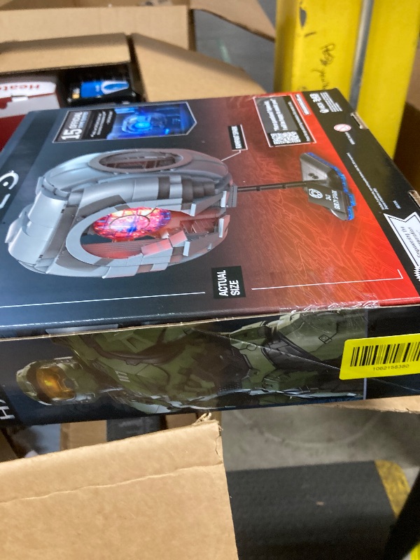 Photo 1 of ?MEGA Halo Model Replica Building Toy, 343 Guilty Spark with 609 Pieces, Lights & Sounds, Build & Display Set for Collectors, Gift Ideas for Adults
