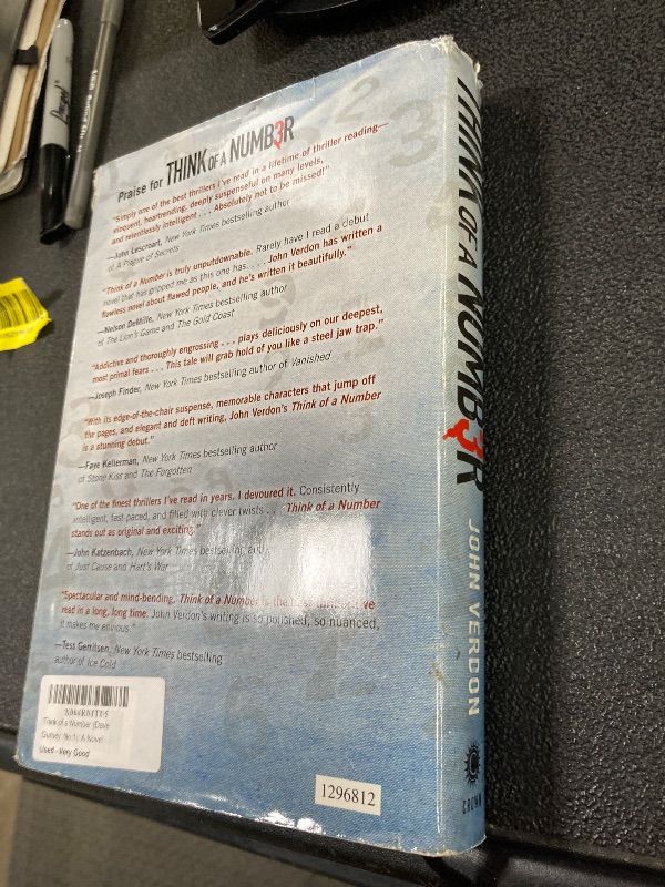 Photo 1 of [(Think of a Number)] [Author: John Verdon] published on (June, 2012) Paperback
