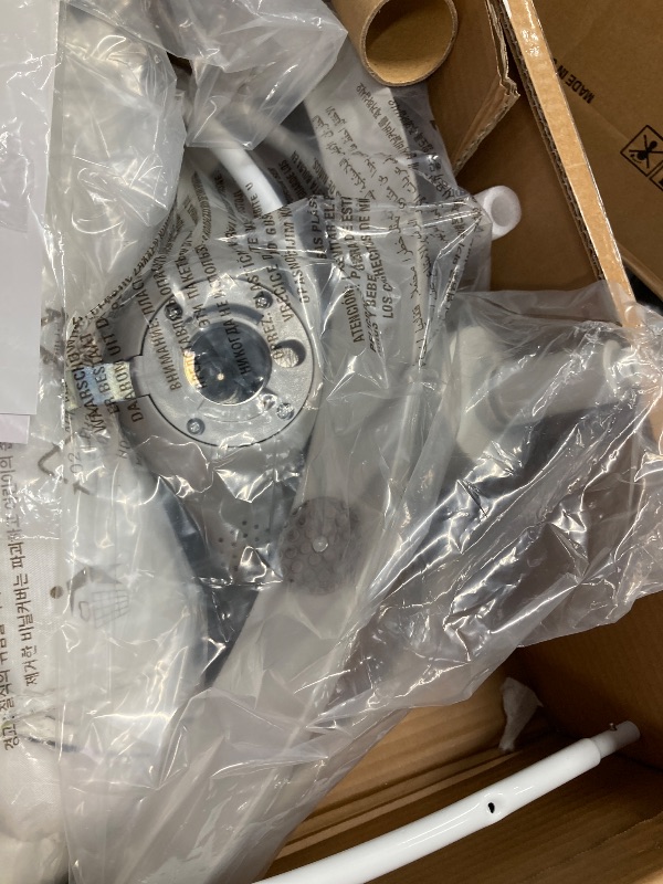 Photo 1 of ***MISSING PIECES***Electric Baby Swing, Caveen Infant Swing Rocker with Remote Control, 5 Sway Speeds, Bluetooth Music, Grey
***MISSING PIECES***