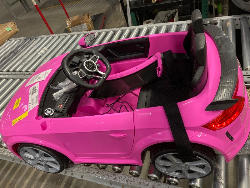 Photo 1 of ***MISSING REMOTE*** Licensed Audi RS e-tron GT 12V Ride On Car Truck for Kids, Electric Car Ride On Vehicle w/Parent Remote Control, Music, Lights, for Toddlers, Pink
Amazon's Choice***MISSING REMOTE***