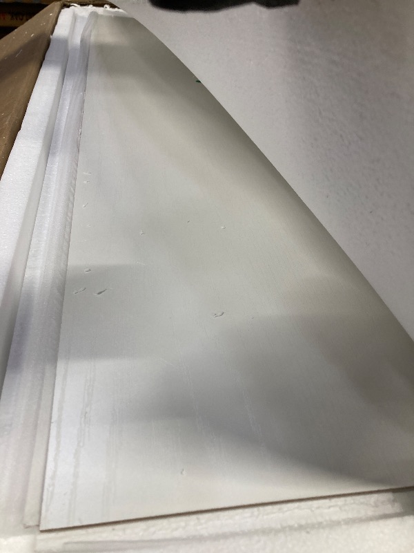 Photo 1 of ****missing screws**MUUEGM 71''Tall Kitchen Hutch with LED Lights & Power Outlet, Wood Food Kitchen Pantry Cabinet with Adjustable Shelves & 4 Cabinets & Microwave Stand & 2 Drawers for Dining Room,Living Room, White