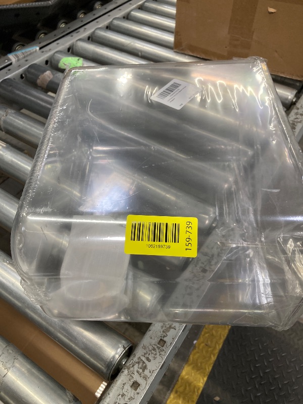 Photo 1 of ***LID MISSING***YEXEXINM 20-25 lbs Rice Dispenser with Measuring Spoon 11.4Qt/12L Tall and Narrow Food Storage Flour Bin Large Airtight Food Storage Rice Container for Kitchen Pantry Organization Slim Space-Saving***LID MISSING***