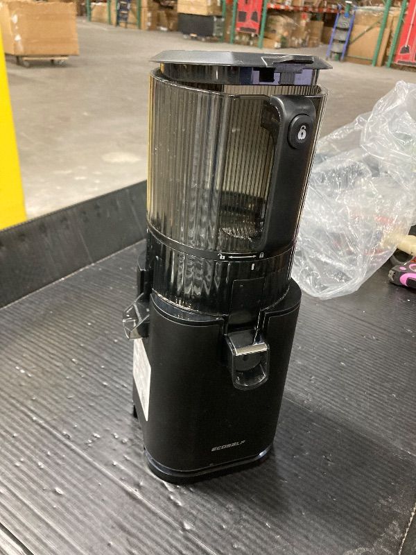Photo 1 of ***WHAT YOU SEE IS WHAT YOU GET*NO OTHER PARTS OR PIECES***ECOSELF Cold Press Juicer with 3 Filters (For Juice/Sorbet/Nut Milk), Juicer Machines With 6.0" Wide Mouth Hopper, Self Feeding & Hands-Free Design, Juicer for Family Gathering Party, With Pusher*