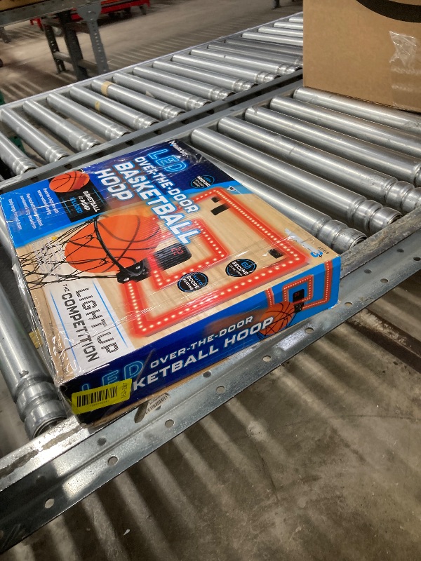 Photo 1 of ***NON-FUNCTIONAL -SELLING AS PARTS ONLY*** Over-the-Door Basketball Hoop, Indoor Sports Game, Battery-powered, for All Ages, by MinnARK