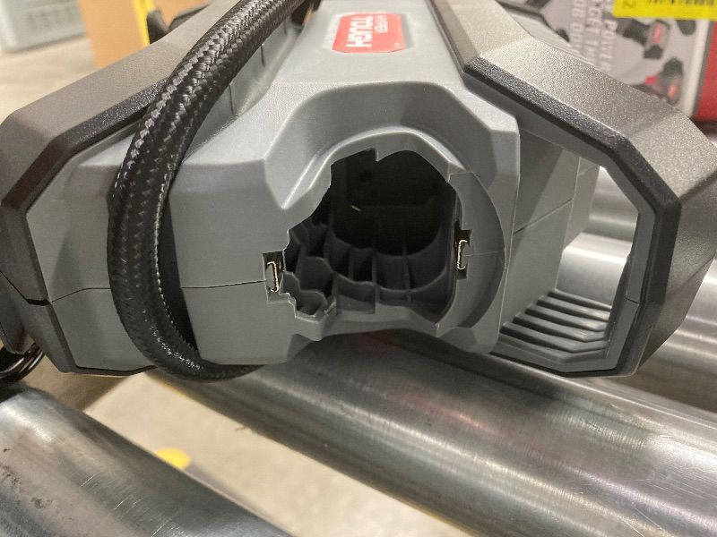 Photo 1 of ***MISSING BATTERY -SELLING AS IS *** Hyper Tough 12-Volt Cordless Digital Inflator with Charger