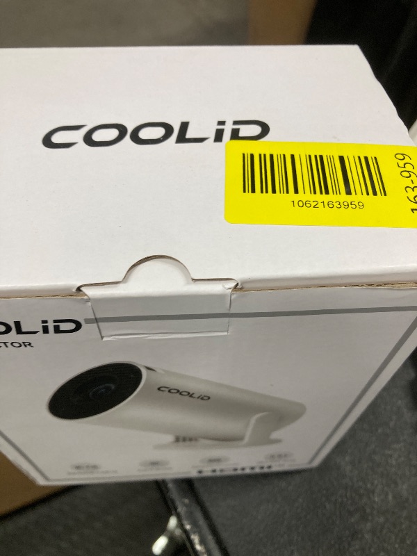 Photo 1 of [Built-in Apps & 2026 Upgraded] Mini Projector Support 4K 1080P Auto Keystone 180° Rotatable with WiFi 6 and Bluetooth 5.4, Projector Portable Compatibile with HDMI/TV Stick/Memory Stick/Laptop-Black