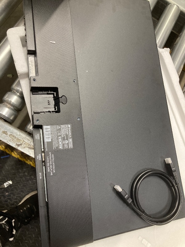 Photo 1 of ***Broken screen**MISSING PIECES****SANSUI Computer Monitor 24 inch Eye Care FHD 1080P Display HDMI,VGA Ports with 178° Viewing Angle/Frame-Less/Tilt/VESA Compatible for Office and Home