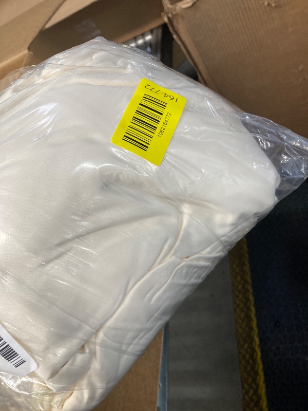 Photo 1 of 10x10ft Wrinkle Free Ivory Backdrop Curtain for Parties Soft Fabric Drapes Wedding Ivory Curtain Backdrop for Birthday Party Decorations Background for Photography 5x10ft,2 Panels