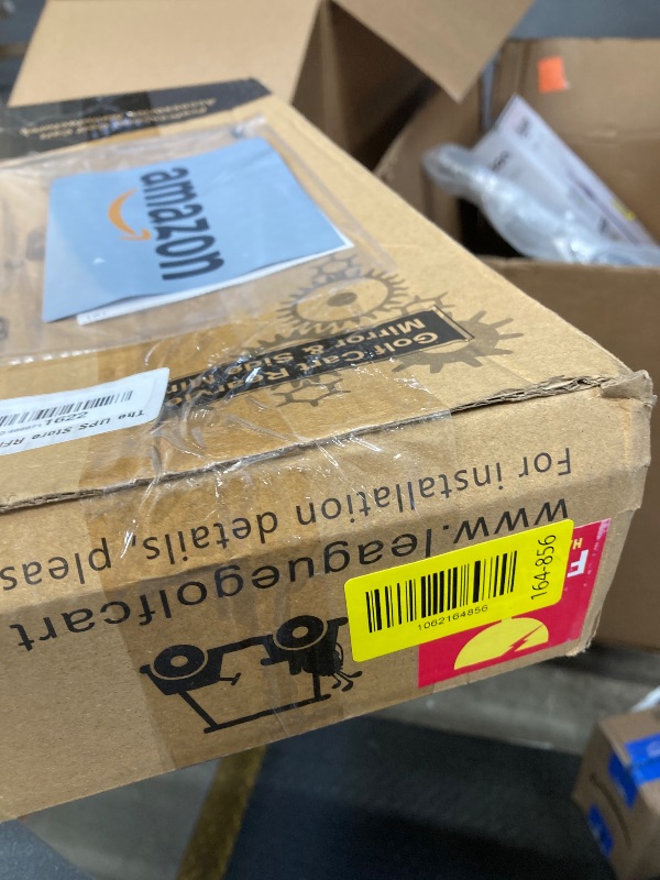 Photo 1 of 10L0L Golf Cart Mirrors, No Drilling 180 Degree Rotation & Foldable-HD Shatterproof Glass Mirrors for Golf Cart Club Car EZGO and Other, No Drilling Side Mirror & Rear View Mirror Kit