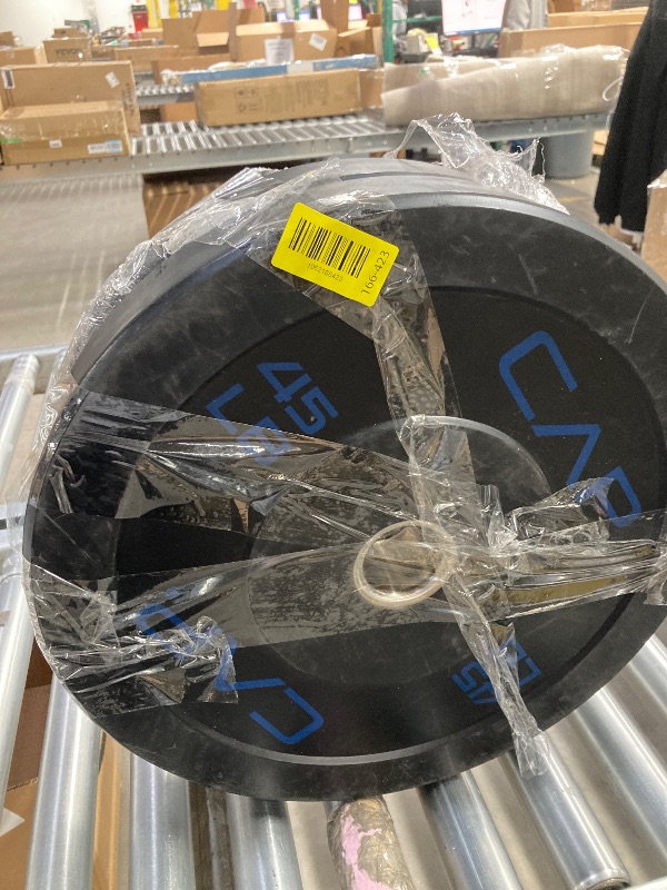 Photo 1 of ****45lbs Pair****CAP Barbell Rubber Olympic Bumper Plate | Multiple Options/Colors