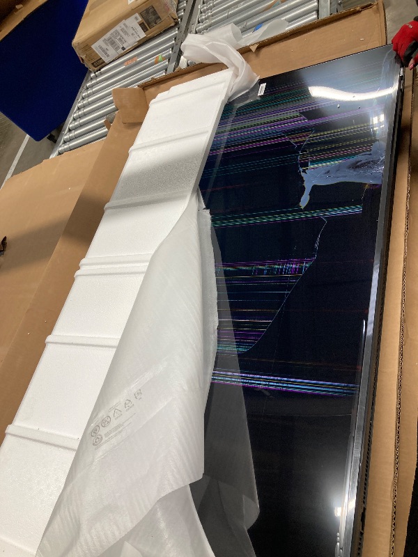 Photo 1 of *****BROKEN TV. NO REFUND. NO RETURN****Samsung 58-Inch Class Crystal UHD U8000F 4K Smart TV (2025 Model) Endless Free Content, Crystal Processor 4K, MetalStream Design, Knox Security, Alexa Built-in