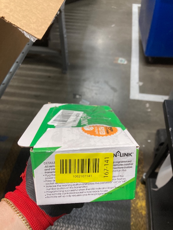 Photo 1 of ***MISSING REMOTE CONTROL****BN-LINK Wireless Remote Control Outlet Electrical Switch for Lights, Fans, Christmas Lights, Small Appliance, 100ft Long Range White (Learning Code, 3Rx-2Tx) 1200W/10A, ETL & FCC Certified