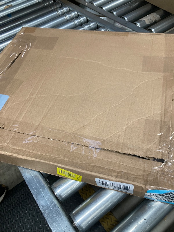 Photo 1 of **NO HARDWARE***JOLLYMER 20-Inch Black Floating Corner Shelf, Pentagon Corner Wall Shelf with Wire Cable Hole for Bedroom, Living Room, Bathroom, Large Display Shelf for Cable Boxes/Games Consoles/TV Accessories