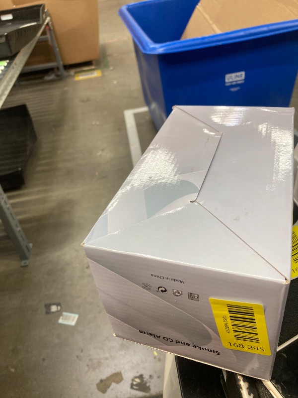 Photo 1 of 10-Year Battery Wireless Interconnected Smoke and Carbon Monoxide Detector, Smart Interlink Smoke CO Alarm with Digital Display, Fire and CO Combo Alarm for Home (6 Pack)