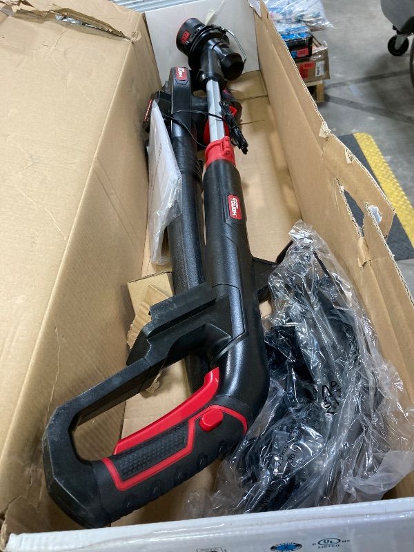Photo 1 of ***BATTERY MISSING***Hyper Tough 20V Cordless String Trimmer & Sweeper Combo Kit, 10-Inch Trimmer, 130MPH Blower, Battery-Powered, Lightweight, Adjustable Handle, Ergonomic Grip, Fast Charging, Easy Assembly, Lawn Tools***BATTERY MISSING***