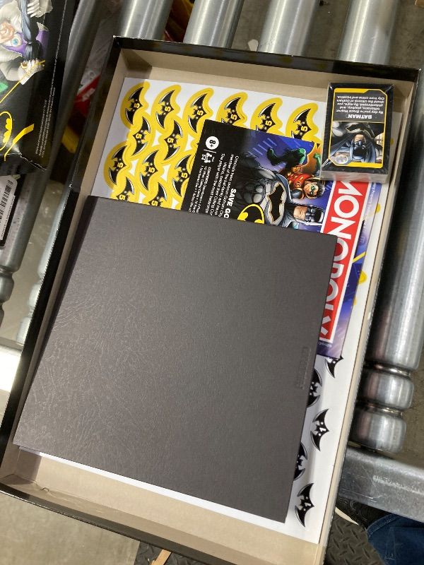 Photo 1 of ***-MISSING PARTS- SELLING PARTS ONLY*** Monopoly Batman Edition Board Game | Monopoly Game for Batman Fans | Ages 8 and Up | 2 to 4 Players | Family Games | Strategy Games for Kids and Adults