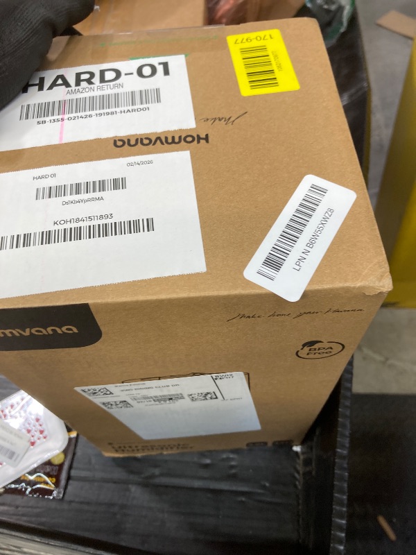 Photo 1 of **NEEDS CLEANING**Homvana Humidifiers for Bedroom Home, 3.6 L Cool Mist Top-Fill 34H Super Long Time, Quiet 23dB, Baby Humidifier, Oil Diffuser for Large Room, House, Plant, Nursery, Office, BPA FREE, Ultrasonic (Grey)