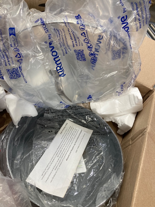 Photo 1 of ***DAMAGE -SELLING AS IS *** GreenPan Valencia Pro Hard Anodized Healthy Ceramic Nonstick 4.5QT Saute Pan Jumbo Cooker with Lid, PFAS-Free, Induction, Dishwasher Safe, Oven Safe, Gray