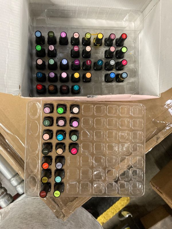 Photo 1 of **MISSING PARTS**Beetles 60 pcs Gel Nail Polish Set, 60 Colors Infinite Inspiration Gift Spree All Season Red Brown Green Black Gel Polish with 2Pcs Base Top Coat Soak off UV Gel for Manicure Lovers DIY at Home