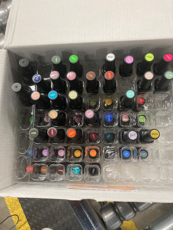 Photo 1 of **MISSING PARTS**Beetles 60 pcs Gel Nail Polish Set, 60 Colors Infinite Inspiration Gift Spree All Season Red Brown Green Black Gel Polish with 2Pcs Base Top Coat Soak off UV Gel for Manicure Lovers DIY at Home