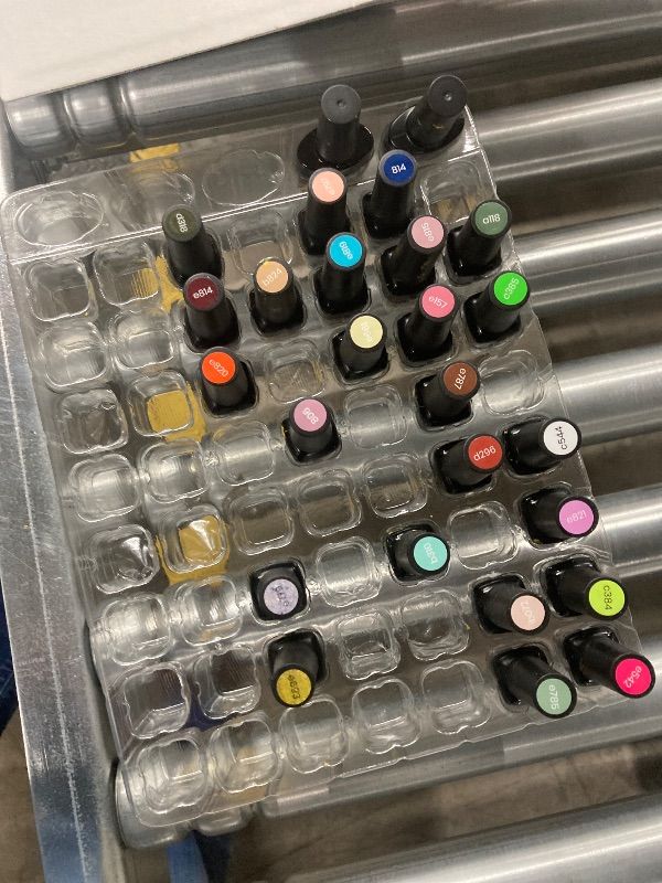 Photo 1 of **MISSING PARTS**Beetles 60 pcs Gel Nail Polish Set, 60 Colors Infinite Inspiration Gift Spree All Season Red Brown Green Black Gel Polish with 2Pcs Base Top Coat Soak off UV Gel for Manicure Lovers DIY at Home