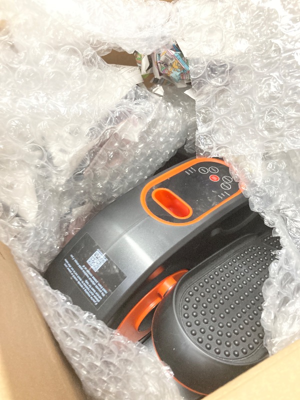 Photo 1 of **MISSING POWER PLUG AND REMOTE**Under Desk Elliptical Exercise Machine, Ellipse Leg Exerciser as Seen on TV with Remote, 15 Adjustable Speed, Portable Leg Exerciser While Sitting for Seniors, Quiet Elliptical Machine for Home Office