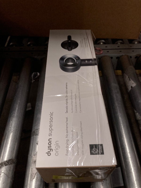 Photo 1 of ***DAMAGE-NON-FUNCTIONAL -SELLING AS PARTS ONLY*** Dyson Origin Hair Dryer, No Heat Damage, Styling Concentrator, Precision Styling Blow Dryer (Black/Nickel)