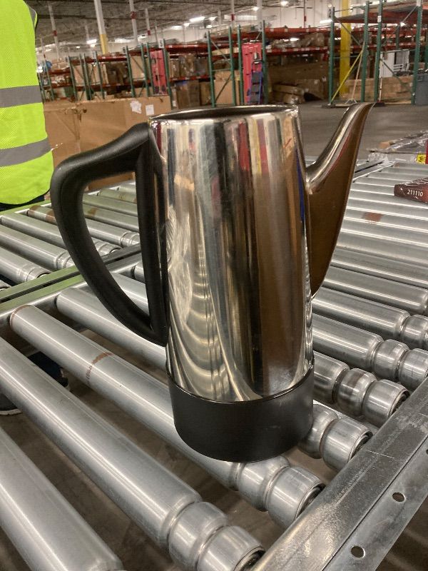 Photo 1 of ***MISSING PARTS -SELLLING AS IS *** Elite Gourmet EC812 Electric 12-Cup Coffee Percolator with Keep Warm, Clear Brew Progress Knob Cool-Touch Handle Cord-less Serve, Stainless Steel
