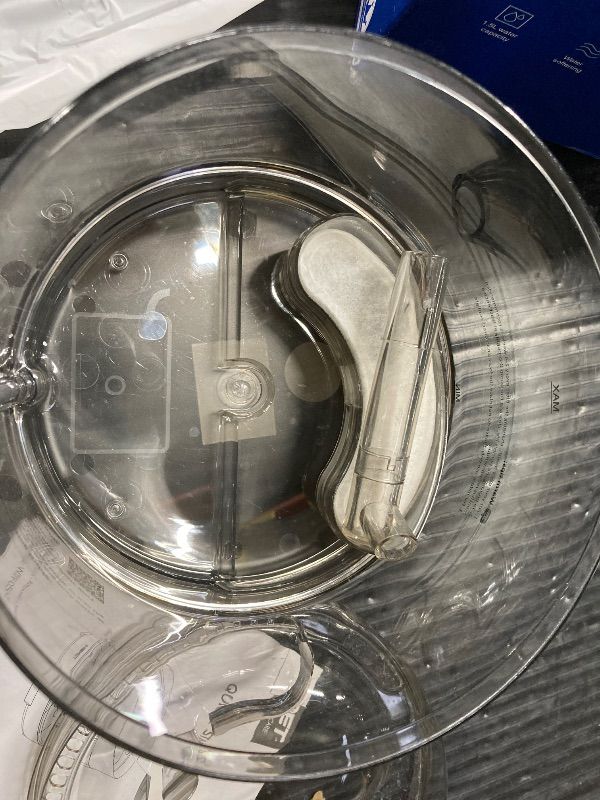 Photo 1 of ***BID FOR PARTS ONLY* NON FUNCTIONAL***NPET Cat Water Fountain WF050TP 1.5L Automatic Pet Drinking Fountain with Replacement Faucet Kit?No Adapter***BID FOR PARTS ONLY* NON FUNCTIONAL***