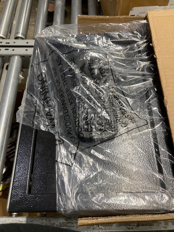 Photo 1 of ***Missing keys***9.84"H Small Safe Box for Personal Privacy, 1.2 Cu Ft Security Safe with Fireproof Money Bag, Digital Safes with Combination Lock and Removable Shelf for Home Money Cash Medicine Documents***Missing keys***