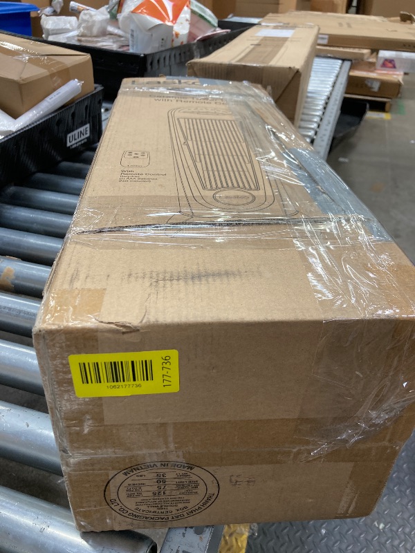 Photo 1 of **its doesnt work**Lasko 1500W Ceramic Tower Space Heater with Remote, Thermostat, Timer & Widespread Oscillation, Portable Electric Heater for Indoor Use, Bedroom & Living Room, 751320