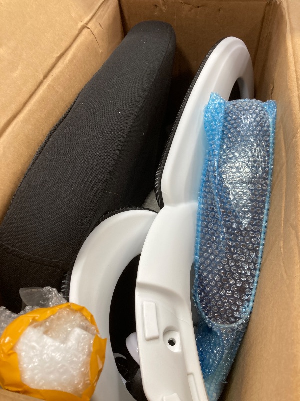 Photo 1 of **MISSING PARTS**TRALT Office Chair - Ergonomic Desk Chair with Adjustable Lumbar Support, Mesh Computer Chair, Executive Chairs for Home Office Comfortable Lumbar Support (White+Black)