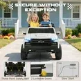 Photo 1 of ***NO REFUNDS NO RETURNS/PARTS ONLY****iYofe 24V Ride on Cars for Kids, Chevrolet Silverado 2 Seat Battery Powered Ride on Toys with Remote Control, 4 Wheels Suspension, LED Light, MP3 Player, Electric Car for Kids Boys Girls Gifts, White