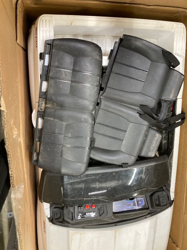 Photo 1 of ***NO REFUNDS NO RETURNS/PARTS ONLY****iYofe 24V Ride on Cars for Kids, Chevrolet Silverado 2 Seat Battery Powered Ride on Toys with Remote Control, 4 Wheels Suspension, LED Light, MP3 Player, Electric Car for Kids Boys Girls Gifts, White