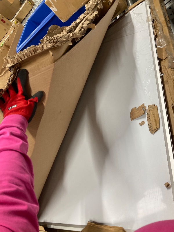 Photo 1 of 48"x96" SILVER Frame Magnetic Whiteboard