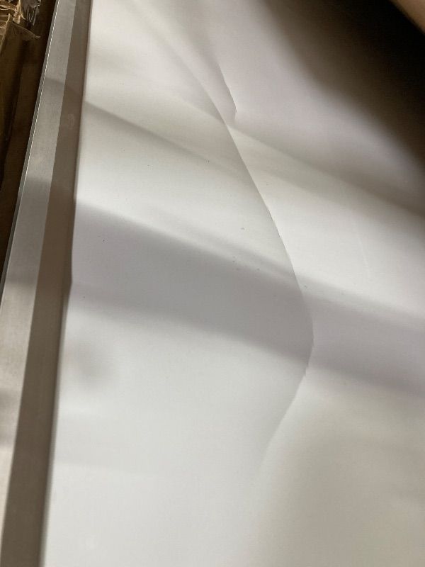 Photo 1 of  48"x96" SILVER Frame  Magnetic Whiteboard 