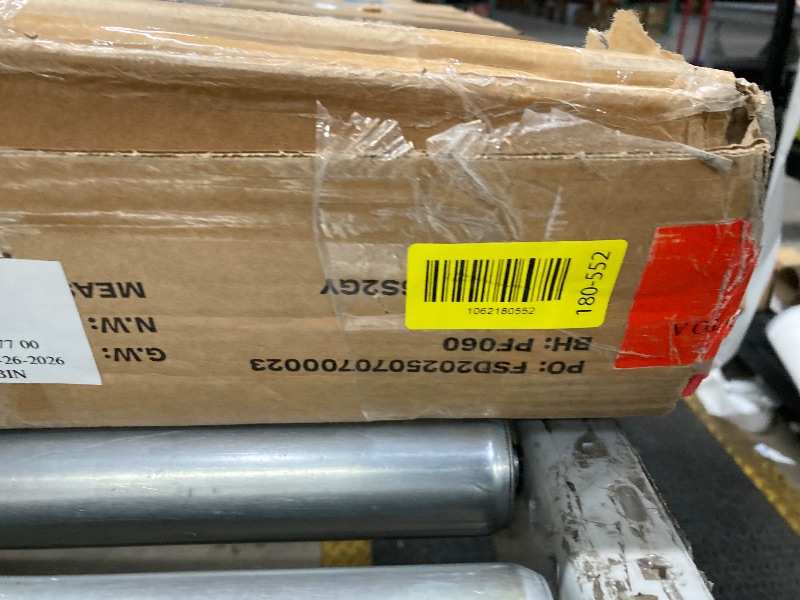 Photo 1 of **Too much damage***Homall 65 Inch Modern TV Stand, Gray Wood Entertainment Center with Storage Drawers & Cable Management for Living Room