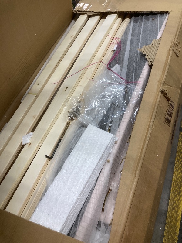 Photo 1 of **MISSING HARDWARE**AFI Furnishings Queen Grey Wood Platform Bed Storage with Headboard