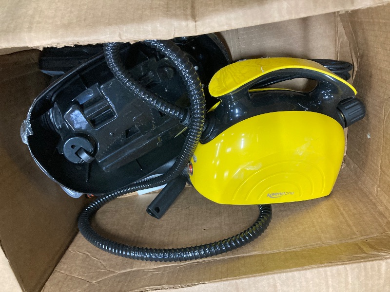 Photo 1 of **MISSING PARTS***1500W Powerful Steam Mop, Multi-Purpose Steam Cleaner, Best Hand Held Steamer Cleaner with 13 Accessories for Cleaning, Home Use, Carpet, Floor, Window, Car Seat, Tile, Grout