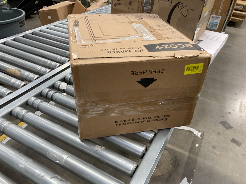 Photo 1 of ***MISSING DRAWER PART -SELLING AS IS*** ecozy Smart Nugget Ice Maker Countertop, First Full-Color Smart Panel Ice Machine with APP Control, Double-Layer Insulation, 44 lbs/24H Soft Pellet Chewable Ice, Pull-Out Water Tank, Self-Cleaning