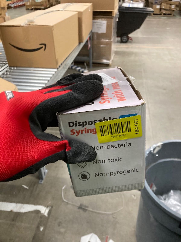 Photo 1 of 0.5ML Syringe, Lab Supplies Syringes 31G 5/16 Inch, Individually Wrapped, Pack of 100