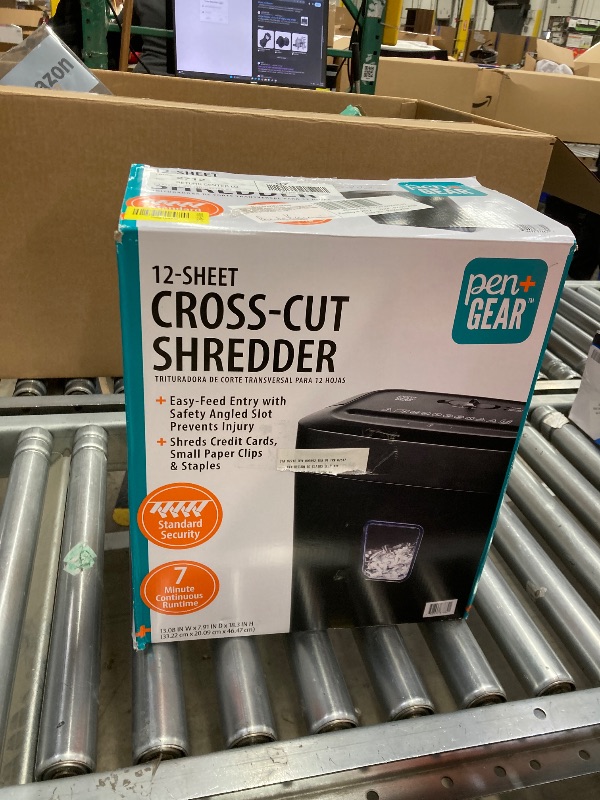 Photo 1 of 12 Sheet Cross Cut Shredder
