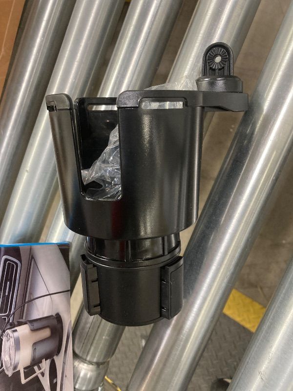 Photo 1 of ***MISSING PART -SELLING AS IS*** This Hill for Magnetic Cup Holder Charger, 360° Rotating Wireless Magnetic Car Charger, Fast Charging Phone Holder for iPhone 17 16 15 14 13 12 and Samsung Galaxy S20 Above Series [With QC 3.0 Adapter