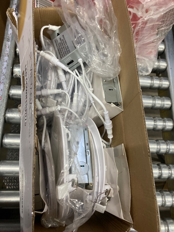 Photo 1 of 12 Pack Recessed Lighting 7 Inch with Junction Box, 5CCT 7 Inch LED Recessed Lights Dimmable 2700K/3000K/4000K/5000K/6000K, 16W 1300lm Ultra Thin Recessed Lighting - ETL and Energy Star Certified