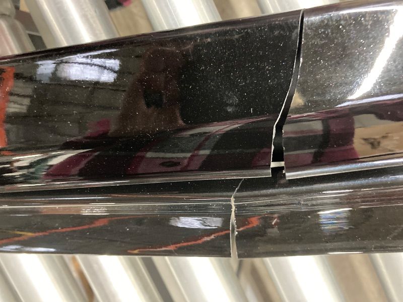 Photo 1 of ***BOTH PIECES CRACKED***LOOKS LIKE MAYBE CAR SIDE SKIRTS BUT THAT IS ONLY A GUESS. THESE PIECES ARE EACH 6' LONG*** BOTH PIECES CRACKED***