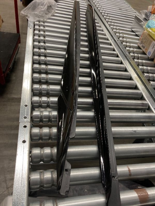 Photo 1 of ***BOTH PIECES CRACKED***LOOKS LIKE MAYBE CAR SIDE SKIRTS BUT THAT IS ONLY A GUESS. THESE PIECES ARE EACH 6' LONG*** BOTH PIECES CRACKED***