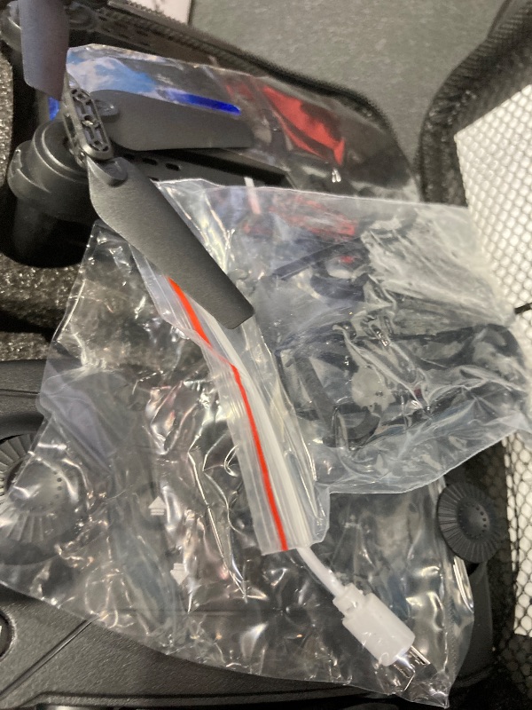 Photo 1 of **PARTS ONLY**Mini Drone with Camera 4K HD FPV, headless mode?Altitude Hold, Gesture Selfie, One Key Take Off/Landing, 360° Flips, Waypoint Fly, 2 Batteries, Foldable RC Quadcopter with Drones Beginners