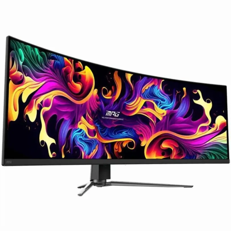 Photo 1 of ***Scratches***MSI MPG 491CQP 49" Curved OLED Display, 144Hz 0.03ms, Gaming Monitor***Scratches***