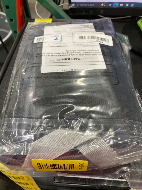 Photo 1 of 10 Set Compression Packing Cubes for Travel Essentials,Compressible Expandable Packing Cubes for Suitcase,OlarHike Luggage Organizer Bags for Travel,Handy Helper for Organizing Clothes(Black)